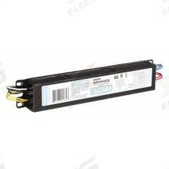 ADVANCE Fluorescent Dimming Ballast: T5, 120 to 277V AC, 1 Lamps Supported, (1) F35T5, Rapid (MPN IOP-2S28-115-SC-SD). Key specifications — attr239892: ADVANCE; attr235253: 120 to 277V AC; attr1125027: (1) F35T5; attr235256: T5; attr1177446: 1.