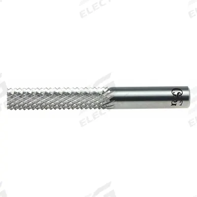 OSG Solid Router Bit: Diamond Cut, Burr End, 1/2" Cut Dia, 1" LOC (MPN 641-5002) - Roughing Router Bits for Composites