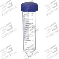 APPROVED VENDOR Centrifuge Tube: Centrifuge Tube, Polypropylene, 50 mL Capacity - mL, Conical, Blue (MPN 6VMY2). Key specifications — Brand: APPROVED VENDOR; Graduated: Yes; Closure Color: Blue; Includes Closure: Yes; Body Color: Natural; Bottom Shape: Conical; Body Material: Polypropylene.