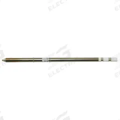 HAKKO Soldering Tip: T15 Series, Chisel, 2 mm W, 5 mm Lg (MPN T15-D2). Key specifications — Brand: HAKKO; Compatible Handpiece Manufacturer Model Number: FM-2028; Manufacturer Part Number: T15-D2.