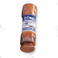 MERSEN Fuse: Class RK5, TR-R Series, Time-Delay, 2.8 A, 250 V AC, 250 V DC, Non-Indicating (MPN TR2-8/10R). Key specifications — Series: TR-R.