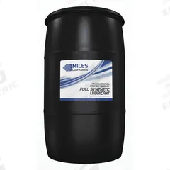MILES LUBRICANTS Compressor Oil: 55 gal, Drum, 20 SAE Grade, 68 ISO Viscosity Grade, Food Grade (MPN MSF1547001). Key specifications — attr59744: 107; attr59746: 68; attr59736: Yes; attr59735: Drum; attr59738: Miles FG Comtech Clean; attr59749: 20.