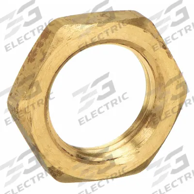 PARKER Locknut: Locknut, 1/2 in, NPT Threaded, 1,000 psi, 1/4 in Lg - Threaded High-Pressure Pipe Fittings