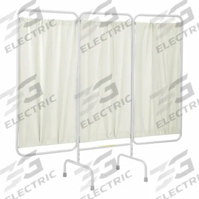 R&B WIRE PRODUCTS Privacy Screen: 3 Panels, Vinyl, Brown - Crutch-tipped Privacy Screens