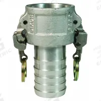 Cam and Groove Coupling: 1 in Coupling Size, 1 in Hose Fitting Size, 4 7/8 in Overall Lg, Nitrile (MPN AC100EZ). Key specifications — Fitting Type: Male Hose Shank; Gasket Material: Nitrile; Brand: DIXON VALVE & COUPLING.