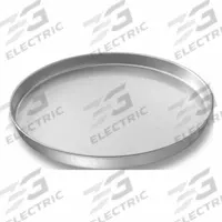 CHICAGO METALLIC Cake Pan: Round Cake Pan Pan, Aluminized Steel, Uncoated, 12 in Overall Dia (MPN 41210). Key specifications — Bead Closure: Closed Bead; Coating: Uncoated; Pan Style: Round Cake Pan; Perforation: Solid; Brand: CHICAGO METALLIC; Material: Aluminized Steel; NSF Certified: No.