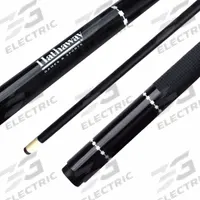 HATHAWAY Pool Cue: Black, 18 oz Cue Wt, 58 in Overall Lg (MPN BG2561BK). Key specifications — Product Type: Pool Cue; Material: Fiberglass; Brand: HATHAWAY; Color: Black.