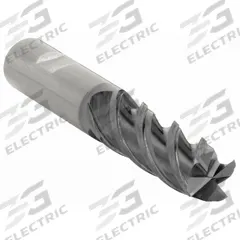 WIDIA HANITA Corner Chamfer End Mill: Carbide, TiAlN Coated, 4 Flute, 1" Mill Dia, 3" LOC, 0.02" Chf (MPN TF4V2525008)
