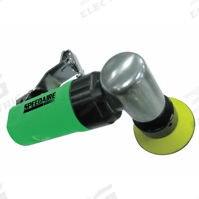 SPEEDAIRE Air Disc Sander: 2 in Pad, Hook and Loop, Light Duty, 0.2 hp, 13 cfm - Rotary Disc Sanders