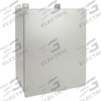 WIEGMANN Enclosure: Steel, 24 in x 20 in x 9 in, NEMA 12/13, Solid Cover, Hinged (MPN B242009CH). Key specifications — Brand: WIEGMANN; Closure Method: Clamps; Knockouts: Not Included.