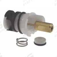 DELTA Stem: For Two Handle Lavs Series, Use with Hot/Cold Water, Brass/Plastic, Ceramic Disc (MPN RP8230). Key specifications — Compatible Series: Two Handle Lavs; For Water Temperature: Hot/Cold; Compatible Brand: Delta; Product Type: Stem; Includes: (1) Spring; Material: Brass.