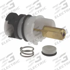 DELTA Stem: For Two Handle Lavs Series, Use with Hot/Cold Water, Brass/Plastic, Ceramic Disc (MPN RP8230). Key specifications — Compatible Series: Two Handle Lavs; For Water Temperature: Hot/Cold; Compatible Brand: Delta; Product Type: Stem; Includes: (1) Spring; Material: Brass.