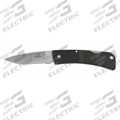 GERBER Folding Knife: 2 in Blade Lg, 2 1/2 in Closed Lg, 4 1/2 in Overall Lg, Plastic - Manually-Opening Folding Knives