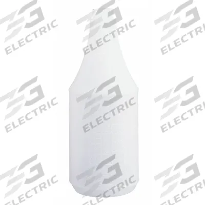 APPROVED VENDOR Spray Bottle: 24 oz Container Capacity, White, 28/400 Closure Size - Bottles without Sprayer