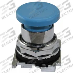 EATON Mushroom Head Push Button: 30 mm, Non-Metallic, Momentary (MPN 10250T129). Key specifications — Action: Momentary; Brand: EATON; Series: 10250T; Push Button Material Type: Non-Metallic.