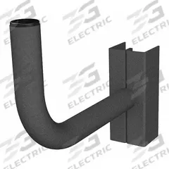 APPROVED VENDOR Bin Cart Arm Rack: 12 in Overall Lg, 2 1/2 in Overall Wd, 9 1/2 in Overall Ht, Steel (MPN ATT-ARM-12-95). Key specifications — Material: Steel; Brand: APPROVED VENDOR; Product Type: Bracket.