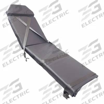 CASCO Gurney Pad: 300 lb User Load Capacity - Max, 73 in L x 18 in W, Vinyl, 3 in Thick - EMS Gurney & Stretcher Pads