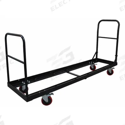 APPROVED VENDOR Chair Cart: 300 lb, 78 1/8 in L x 19 1/4 in W x 40 1/8 in H, For 35 Chairs - Carts for Folding Chairs