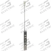 IVES Door Bolt: Flush Bolt, 6 3/4 in Ht, 1 in Wd, 1 1/8 in Lg (MPN FB458-12 US26D). Key specifications — attr1020089: IVES; attr1020106: Flush Bolt.