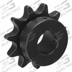 TSUBAKI Single Strand Sprocket: 60, For 3/4 in Chain Pitch, 1 in Bore Dia, 11 Teeth, Steel (MPN 60B11F-1). Key specifications — Brand: TSUBAKI.