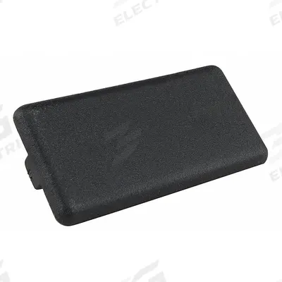 80/20 End Cap: 20 Series, Metric, 40 mm x 3 mm x 20 mm, Black, Nylon, Dust Cover - End Caps