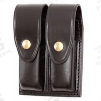 GOULD & GOODRICH, INC. Magazine Pouch: Black, Leather, Basket Weave, Snap Closure (MPN B627-7BR). Key specifications — attr188437: Black; attr188438: Leather; attr188431: Magazine Pouch.