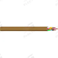 SOUTHWIRE Thermostat Wire: 18 AWG Conductor Size, 10 Conductors, 250 ft Overall Lg, 150 V Volt (MPN 553105407)
