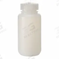 NALGENE Laboratory Bottle: HDPE, 250 mL, 8 fl oz, Closure Included, Natural, 43 mm, Polypropylene (MPN 2104-0008). Key specifications — Brand: NALGENE; Graduated: No; Body Color: Natural.