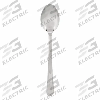 CARLISLE Serving Spoon: 12 in Overall Lg, 1 oz Capacity, Silver - Serving Spoons