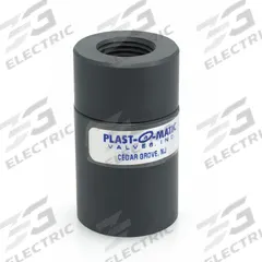 PLAST-O-MATIC Check Valve: Diaphragm, Inline Valve Body, 1/4 in Pipe Size, FNPT x FNPT, PVC, Female (MPN CKD025V-PV). Key specifications — Brand: PLAST-O-MATIC; Diaphragm Material: FKM.