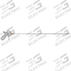 GUARDAIR Air Gun: Pistol-Grip Grip, Aluminum, 1/4 in Female NPT, 1 Nozzle(s), Straight, Focused (MPN LZR650018AA). Key specifications — attr1328526: Aluminum; attr1328500: Extension and Nozzle; attr1328508: GUARDAIR; attr1328515: No; attr1328533: Yes.