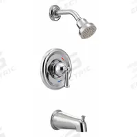 CFG Tub and Shower Trim Kit: Capstone, 1.75 gpm Fixed Showerhead Flow Rate, Chrome, Single Function (MPN T41311CGR). Key specifications — Connection Type: IPS; Series: Capstone; Showerhead Spray Patterns: Single.