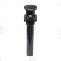 KISSLER & CO Sink Drain: ABS, 9 in Overall Ht, 2 in Overall Dia, 2 1/8 in Pipe Dia (MPN 08-0323). Key specifications — Product Type: Sink Drain; Brand: KISSLER & CO; Material: ABS; Includes Overflow: No.