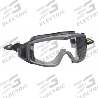 ESS Safety Goggles: Clear, Anti-Fog/Chemical-Resistant/Scratch-Resistant, Indirect Venting - Standard Firefighting Safety Goggles