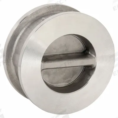 KECKLEY Check Valve: Double Disc, Inline Valve Body, 2 in Pipe Size, Wafer - Stainless Steel Double-Door Wafer Check Valves