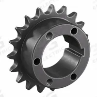 TSUBAKI Sprocket: For 50 Chain, 19 Teeth, 3.798 in Pitch Dia, 4.12 in Outside Dia, Steel (MPN 50P19). Key specifications — Brand: TSUBAKI; Required Bushing Series: P1.