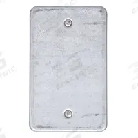 APPLETON ELECTRIC Weatherproof Cover: Steel, FD/FS, Boxes, 1 Gangs, 4 9/16 in Overall Ht, Gray (MPN FSK-1B). Key specifications — Brand: APPLETON ELECTRIC; Color: Gray; Compatible with Product Type: Boxes; Compatible with Series: FS; Mounting Orientation: Horizontal or Vertical.
