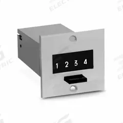 TRUMETER Electromechanical Counter: Rear Panel Mounting, 1 in x 2 1/2 in, 90 V AC – 115 V AC, Analog (MPN D2-4904). Key specifications — Mounting Style: Base; Standards: RoHS; Brand: TRUMETER; Manufacturer Part Number: D2-4904.