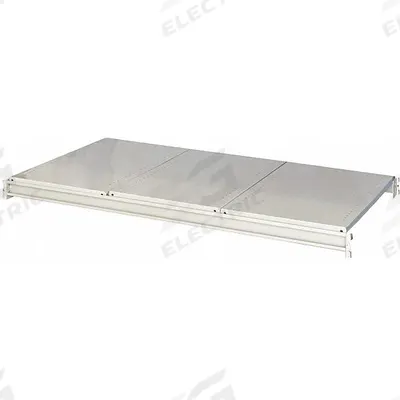 HALLOWELL Bulk Rack Shelf: 72 in x 36 in x 3 1/8 in, 14 ga Beams, Steel - Flat Steel Decking Bulk Rack Shelf Kits