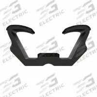 FAIRCHILD Edge Trim: Double Gripping Finger, 8 ft Overall Lg, EPDM Outer, 1/2 in Leg Lg (MPN 0634-8). Key specifications — Brand: FAIRCHILD; Color: Black; Outer Material: EPDM; Profile Shape: Double Gripping Finger; _Gripping Style: Double Tongue.