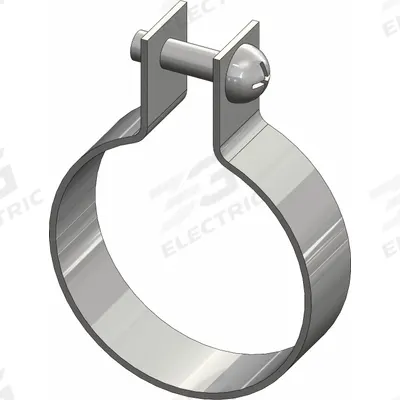 SMC Air Cylinder Sensor Mounting Hardware: Fits 25 mm Bore Dia, Nylon - Autoswitch Bands