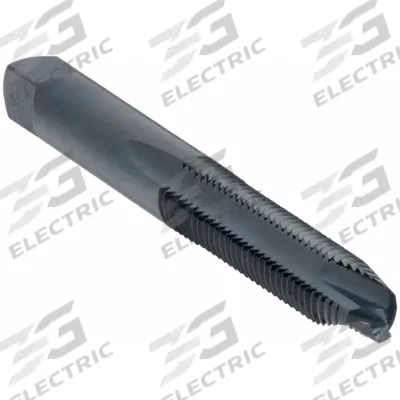 CHICAGO-LATROBE Spiral Point Tap: 1/4"-28 UNF, H11 / 1B, 3 Flute, Plug Chamfer (MPN 313556) - Oversized Spiral-Point Taps