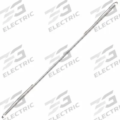 FOSTORIA Electric Infrared Tubular Heater Element: For 343/Mfr. No. 342/MM-33A, 2,500 W Output - Tubular Elements for Electric Infrared Heaters
