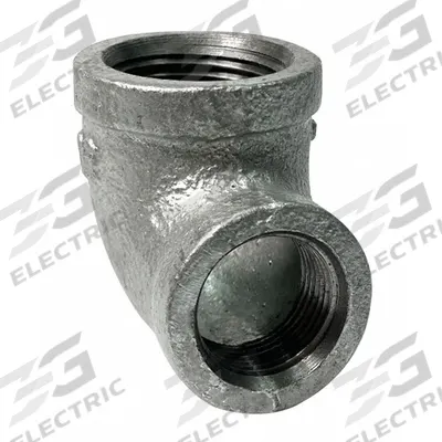 APPROVED VENDOR Metal Pipe Elbow: 90° Elbow, 300 psi, 1 1/2 in x 1 in - Medium-Pressure Threaded Pipe Fittings