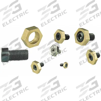 MITEE-BITE PRODUCTS INC Fixture Clamp: Stainless Steel, Smooth Face, M6 Bolt - Hex-Edge Fixture Clamps