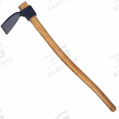 WARWOOD TOOL Adze Hoe: 34 in Overall Lg, 6 1/4 in Cutting Edge Lg, 4.8 lb Head Wt, Steel - Adzes