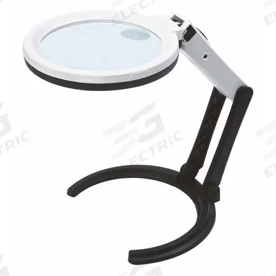 INSIZE Illuminated Magnifier: 2X to 4X - Magnifiers