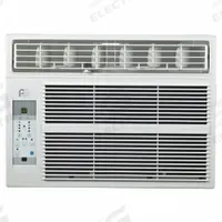 PERFECT AIRE Window Air Conditioner: 450 sq ft – 500 sq ft, 12,000 BtuH, 115V AC, 5-15P, Slide Out (MPN 4PNC12000). Key specifications — Brand: PERFECT AIRE; Combined Energy Efficiency Ratio (CEER) Rating: 10.9; Voltage: 115V AC; NEMA Plug Configuration: 5-15P; Special Features_Broad: Remote Control.