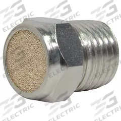 SPEEDAIRE Breather Vent: 1/8 in NPT, 7/16 in Hex Size, Nickel Plated Steel, Bronze (MPN 1EJT5). Key specifications — attr124412: SPEEDAIRE; attr124422: Bronze; attr124426: Nickel Plated Steel.
