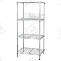 APPROVED VENDOR Wire Shelving Unit: Starter, 48 in x 18 in, 63 in Overall Ht, 4 Shelves, Dry, Silver (MPN 5GPK5). Key specifications — Recommended Environments: Dry; Color: Silver; Finish: Chrome; Material: Steel; Brand: APPROVED VENDOR.